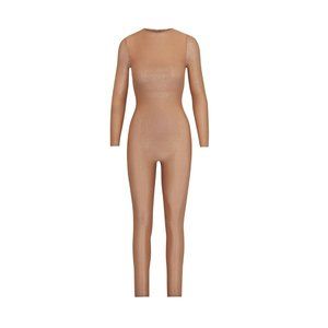 SKIMS Shimmer Catsuit Semi-Sheer - Small